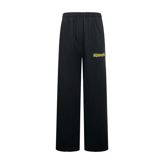 2026 New Balen Tape Graffiti Trousers (CC973-B25)
