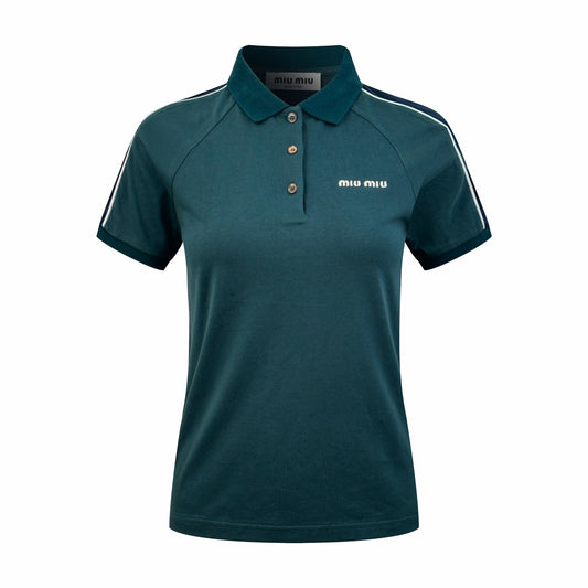 2026 Women’s MM Embroidered Logo Polo Shirt (FF702)