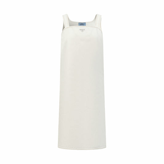 2026 Women’s Triangle Brand Denim Halter Dress (DD118)