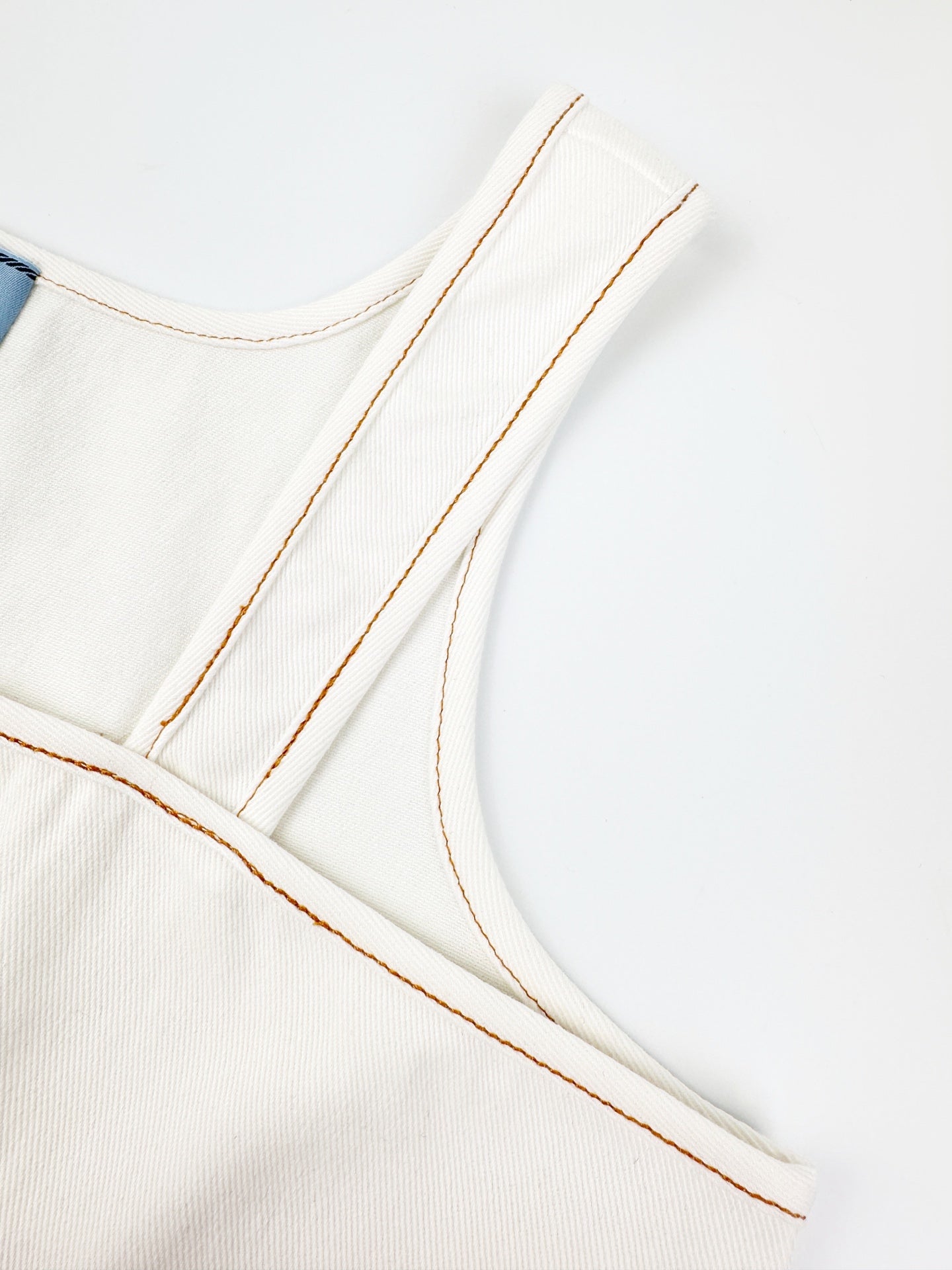 2026 Women’s Triangle Brand Denim Halter Dress (DD118)