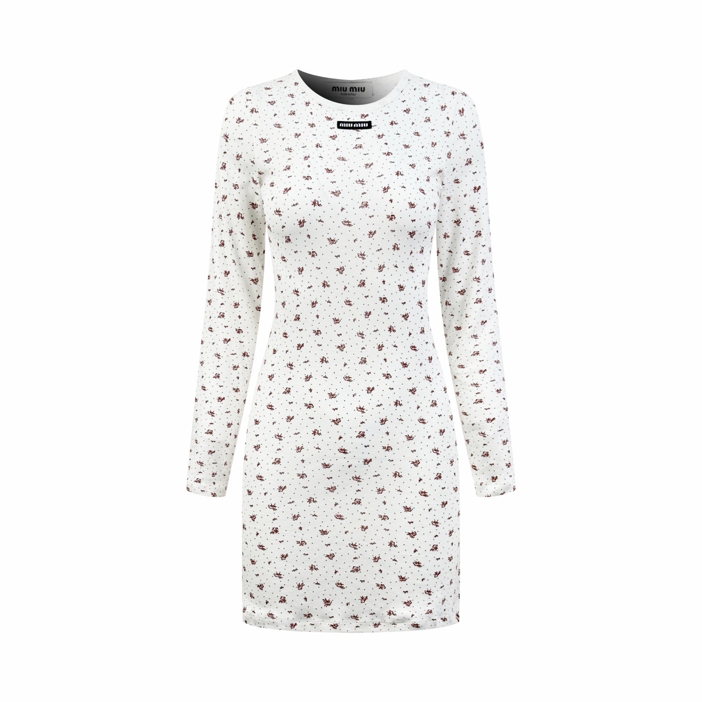 2026 Women’s MM Floral Long-Sleeved Dress (FF746)