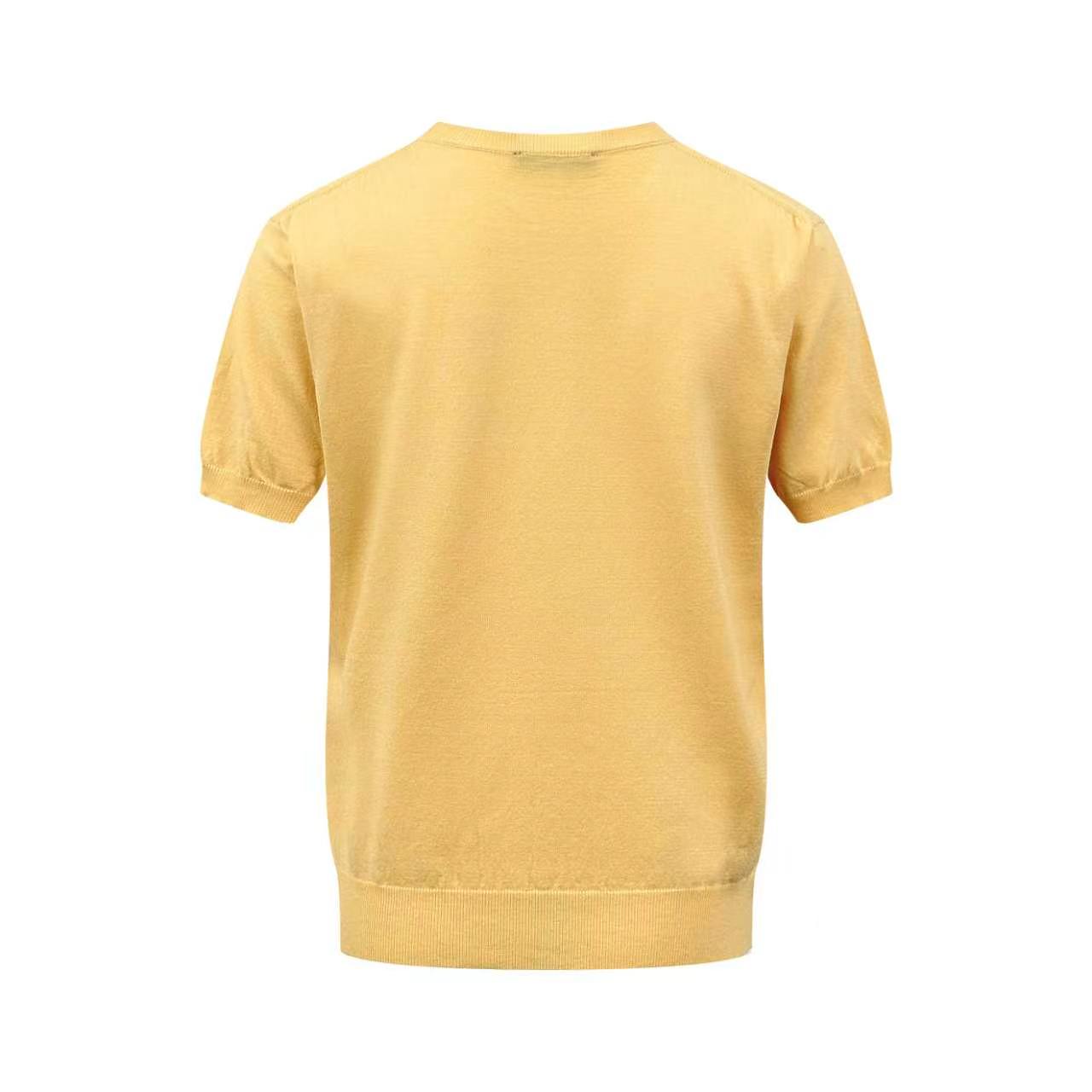 2026 Women’s Triangle Brand Embroidered Short-Sleeved Jumper (DD119)