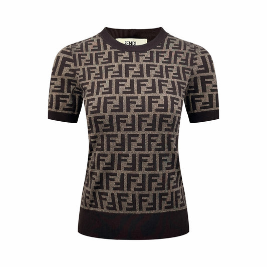2026 Women’s FF All-over Print Short-sleeved Jumper (DD130)