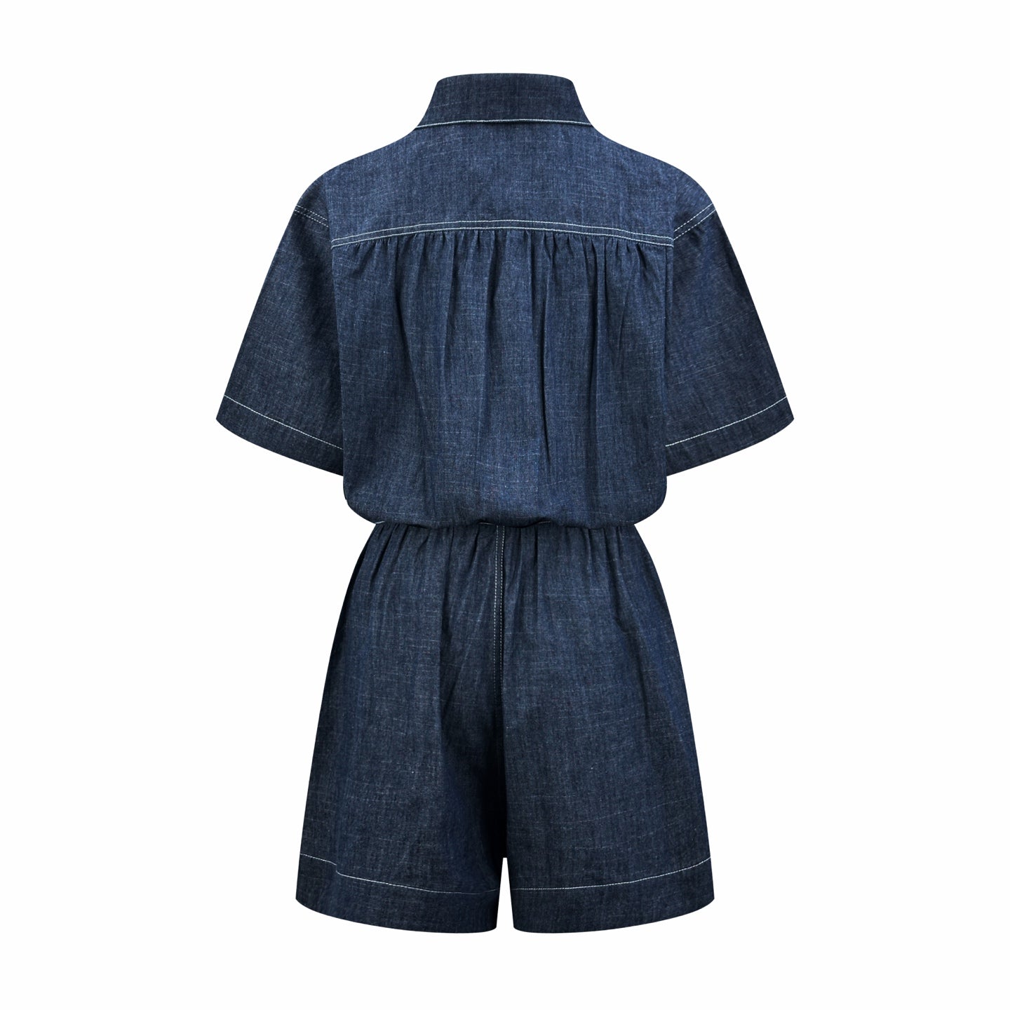 2026 Women’s Triangle Brand Denim Dress (DD121)