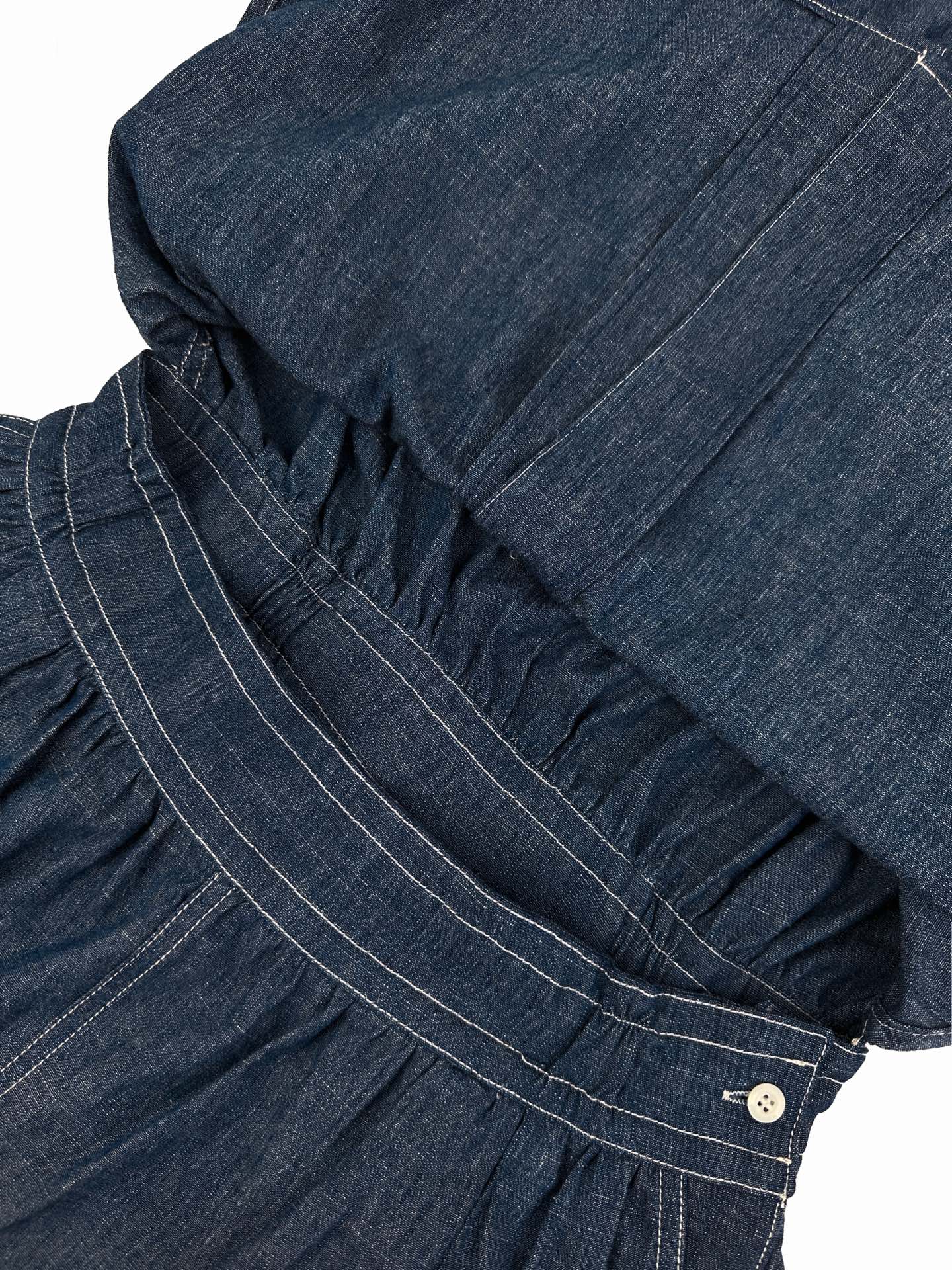 2026 Women’s Triangle Brand Denim Dress (DD121)