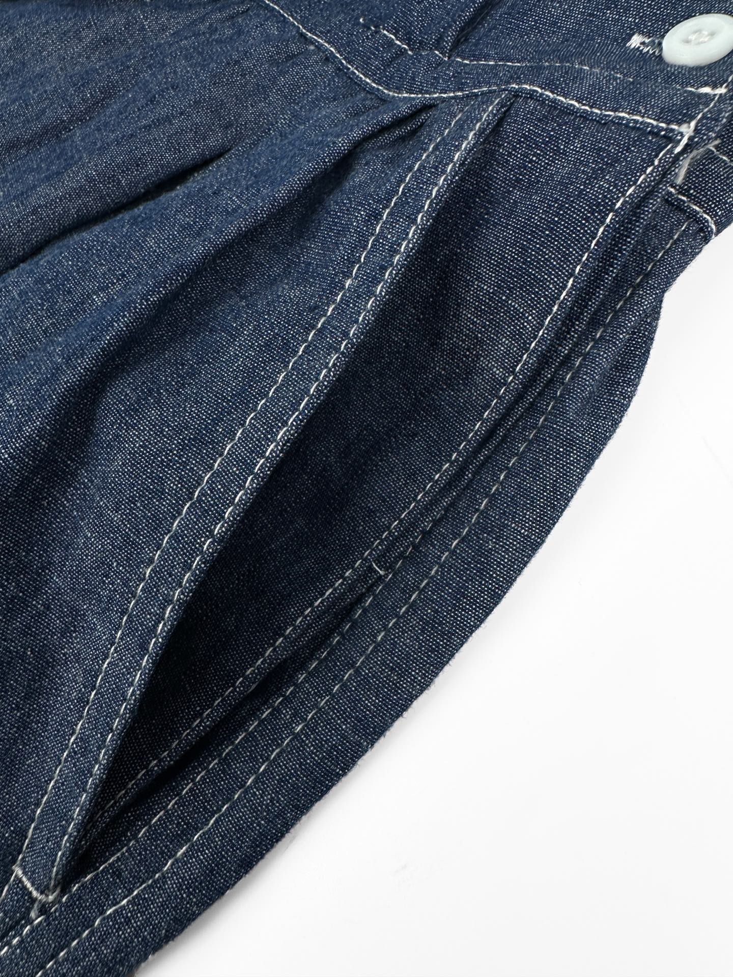 2026 Women’s Triangle Brand Denim Dress (DD121)