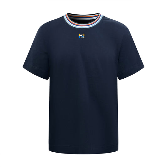 2026 New FF Two-Tone Embroidered Short-Sleeve Shirt (AA643-A10)