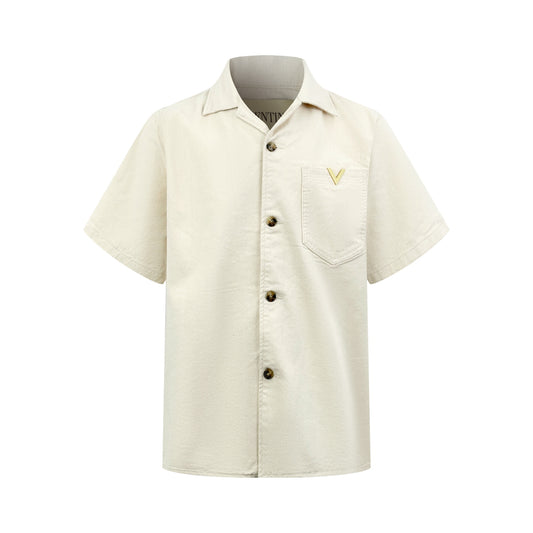 2026 New Style VA Logo Denim Shirt (AA618-A85)