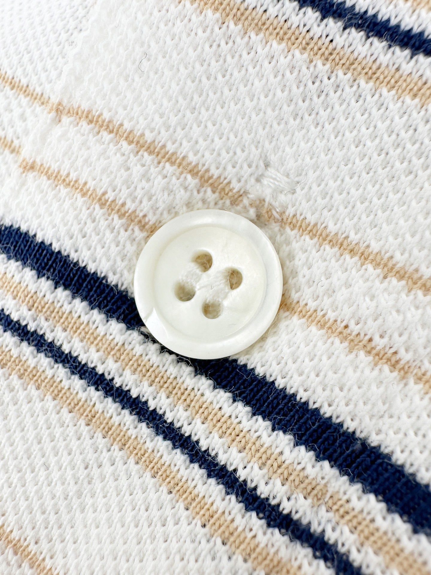 2026 New Triangle Brand Logo Striped Polo Shirt (CC992-A60)