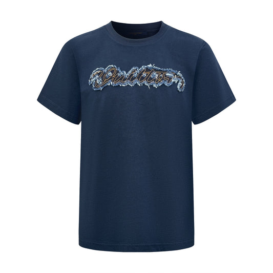 2026 New Model LY Logo Denim Short Sleeve (BB889-A20)