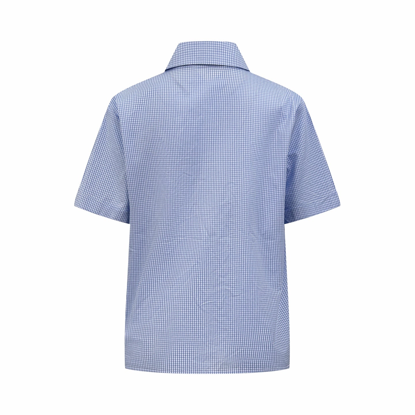 2026 Women's MM Logo Embroidered Checkered Shirt (FF773)