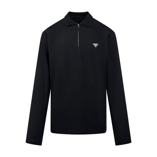 2026 New Model Triangle Brand Polo Long Sleeve Shirt (24066-A70)