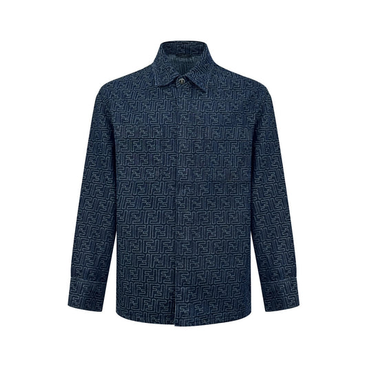2026 New FF Plaid Denim Jacket (25322-B70)