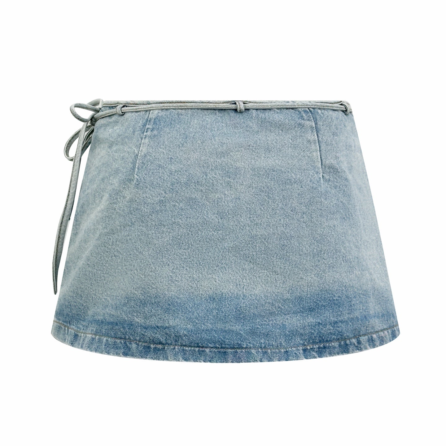 2026 Women's Way Letter Metal Denim Short Skirt (FF792)