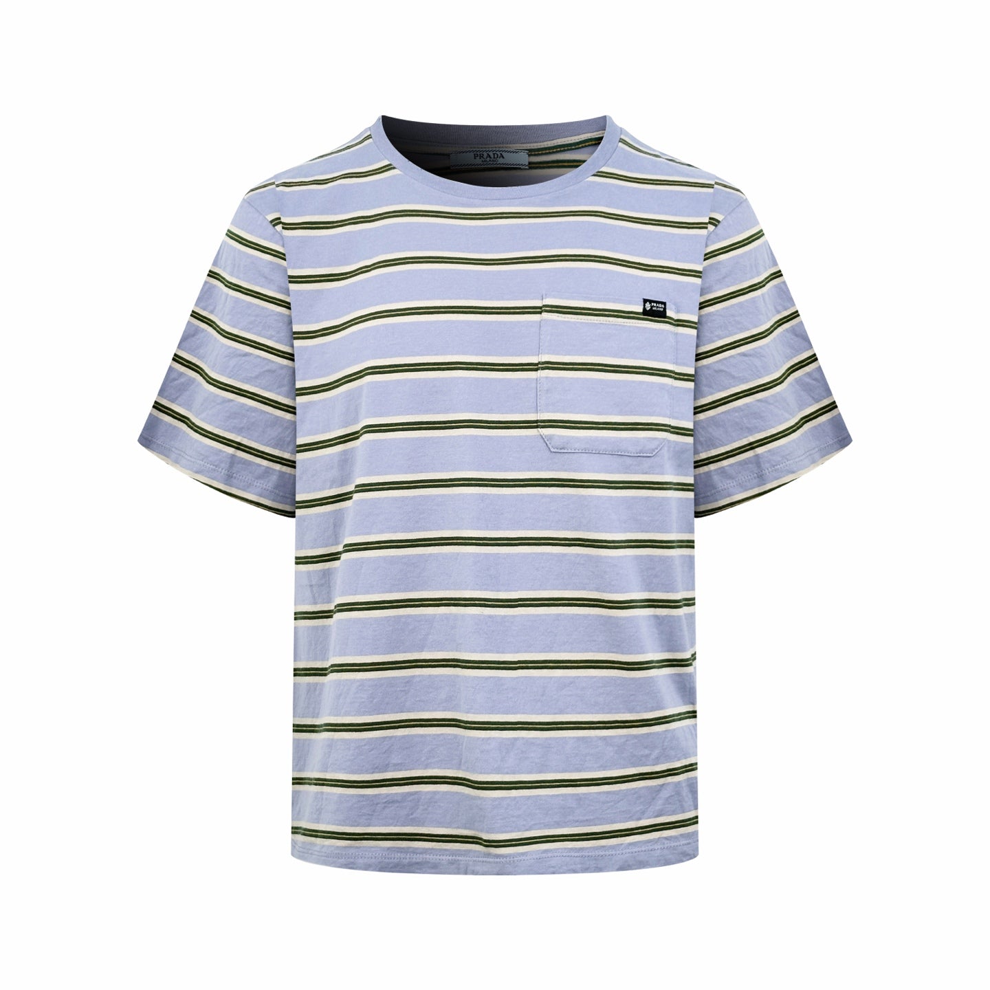 2026 Women's Triangle Brand Logo Striped Short Sleeve (FF791)