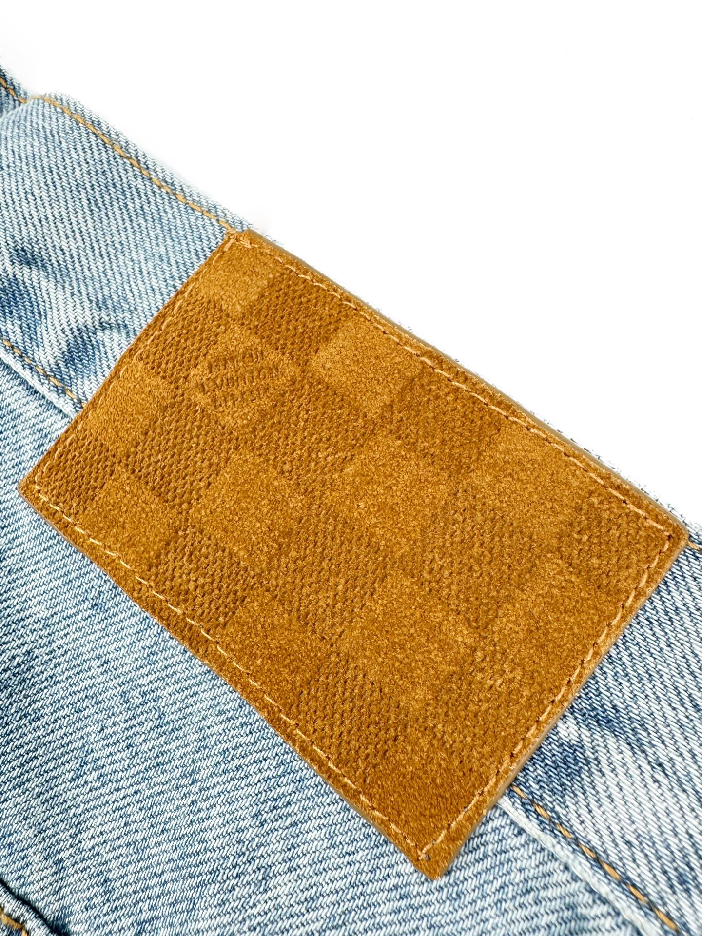 2026 new model LY logo patchwork jeans (BB885-C15)