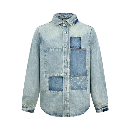 2026 new model LY logo patch denim jacket (BB898-C25)