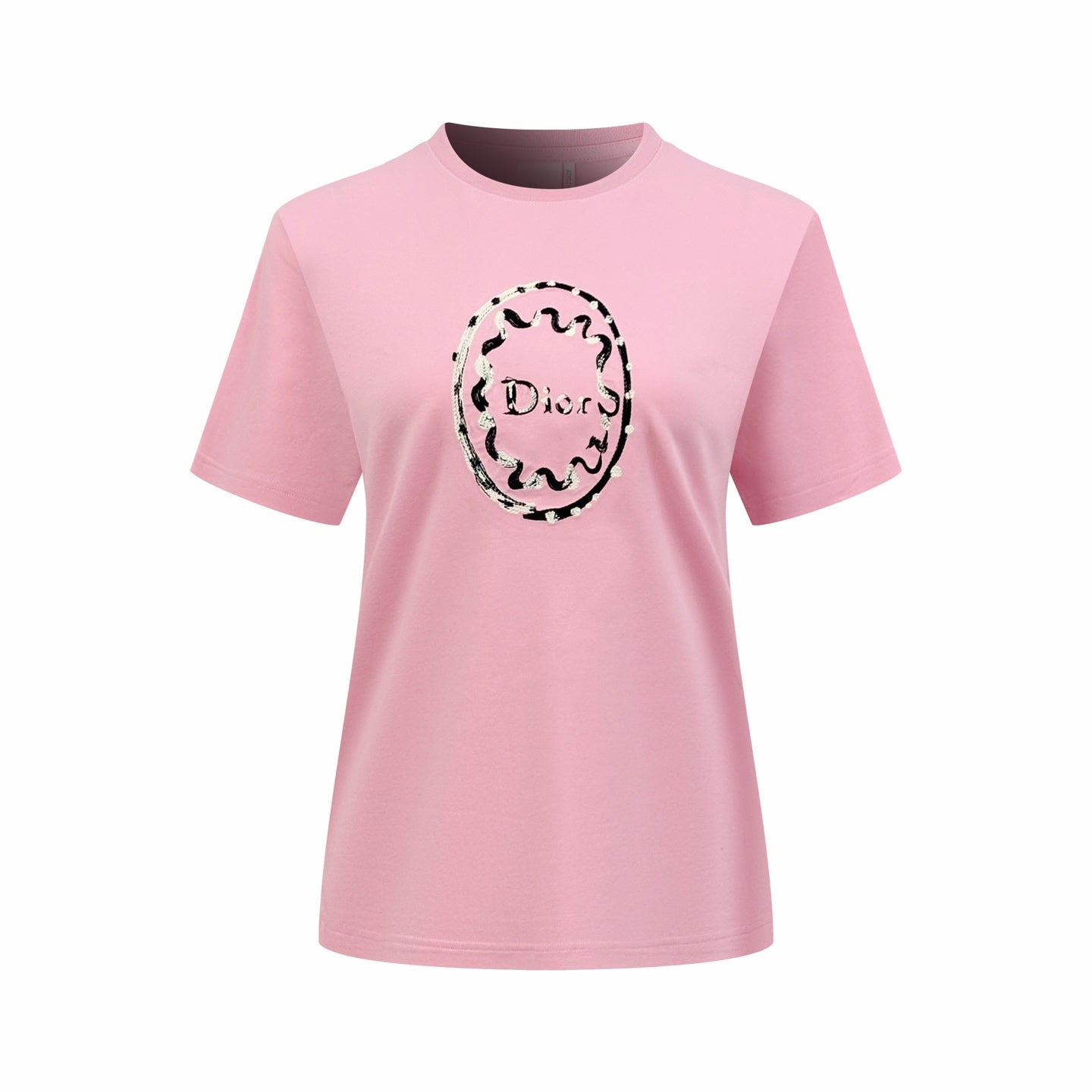 2026 Women's CD Embroidered Short Sleeve (DD168)