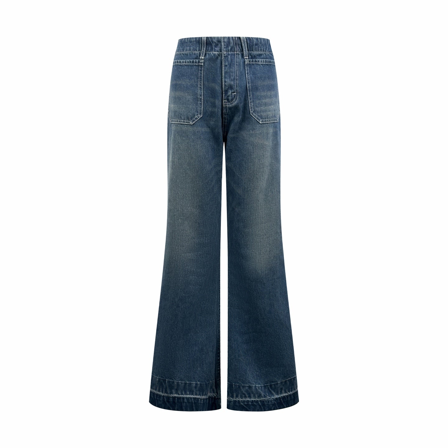 2026 Women's Ce Logo Flared Denim Jeans (EE427)