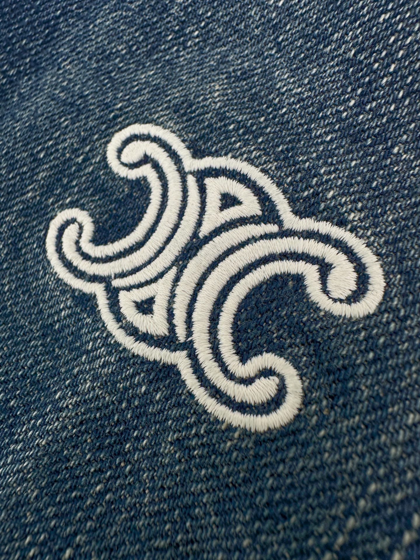 2026 Women's Ce Logo Flared Denim Jeans (EE427)