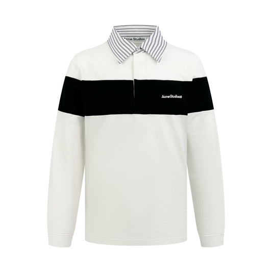 2026 New Model Acn Embroidered Stripes Polo Neck Long Sleeve (BB913-A95)
