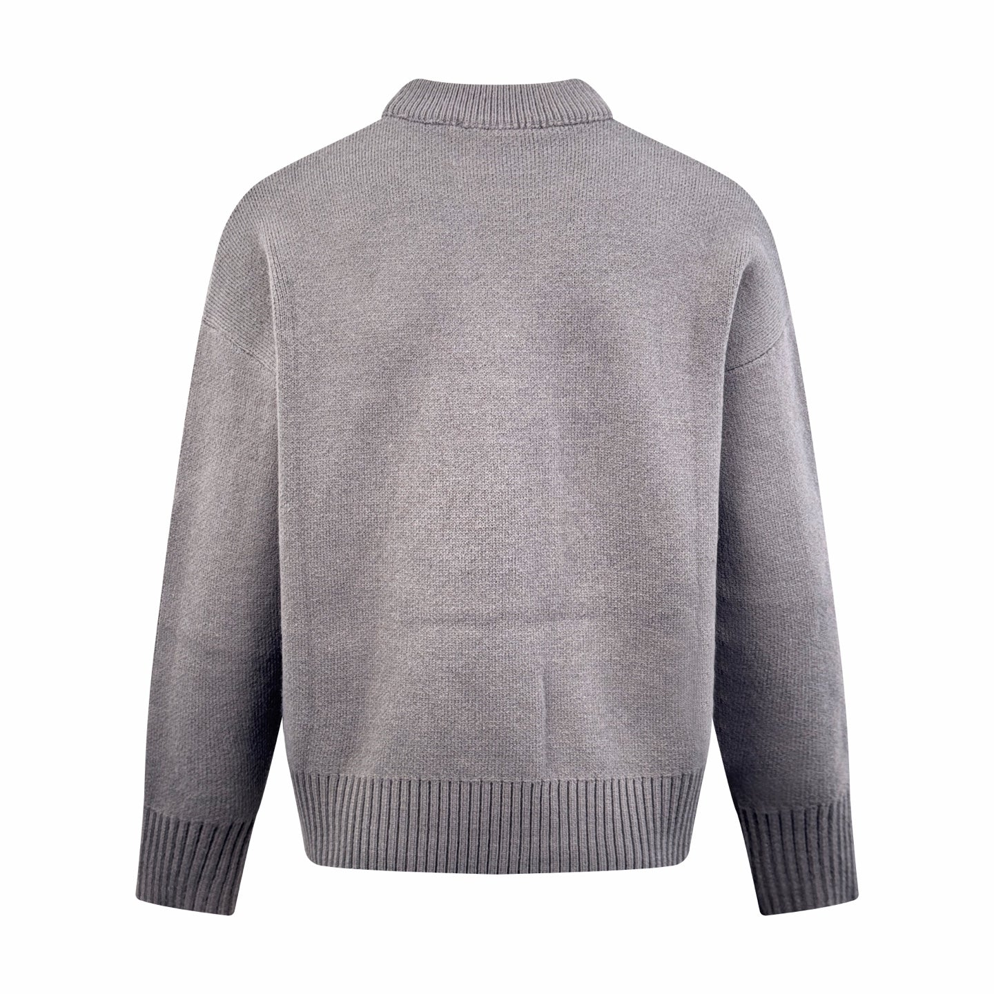 2026 New Heart A Jacquard Rundhals-Strickpullover (25374-B30)