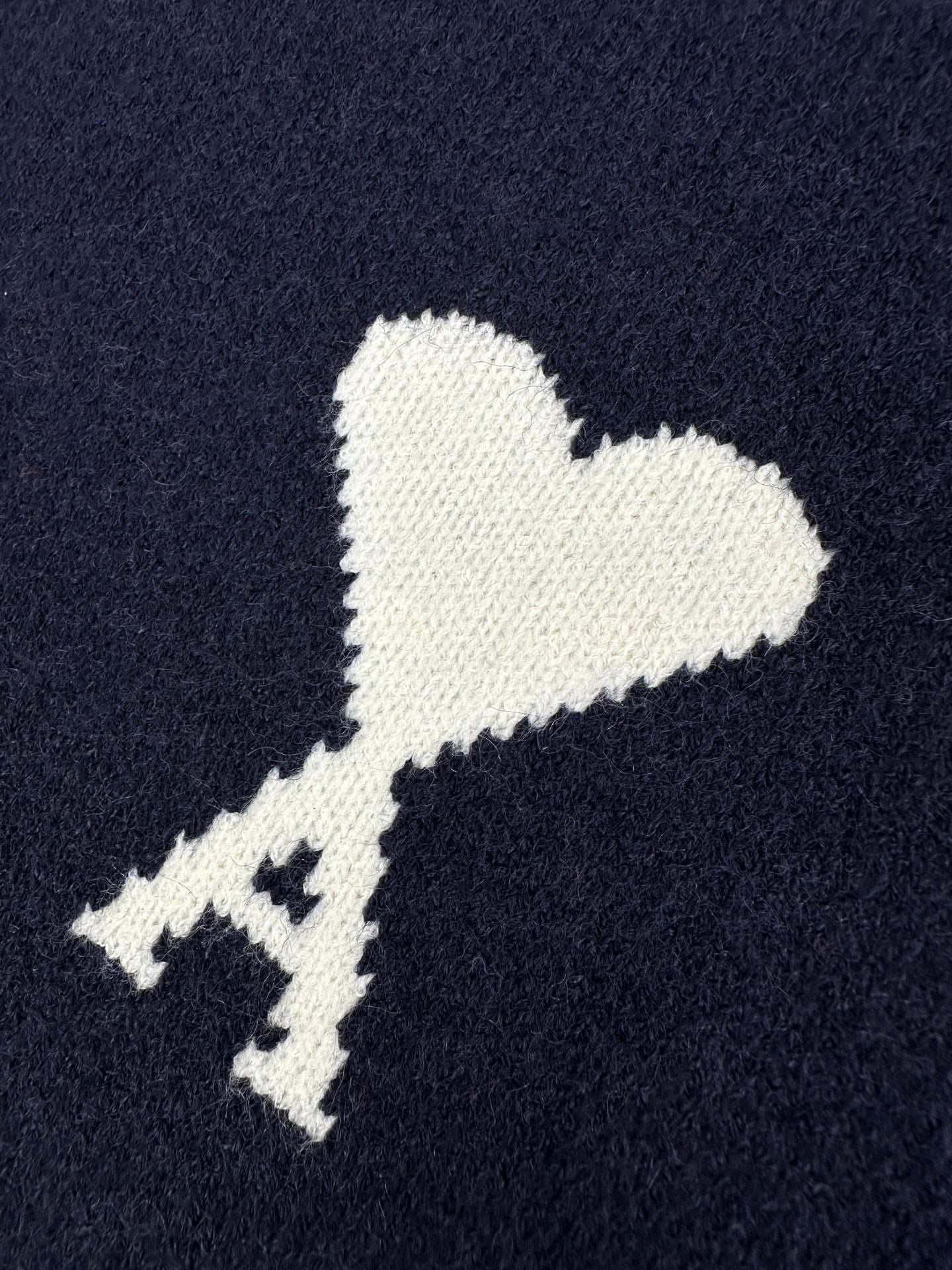 2026 New Model Heart A Heart Patterned Knitted Cardigan (AA649-B50)