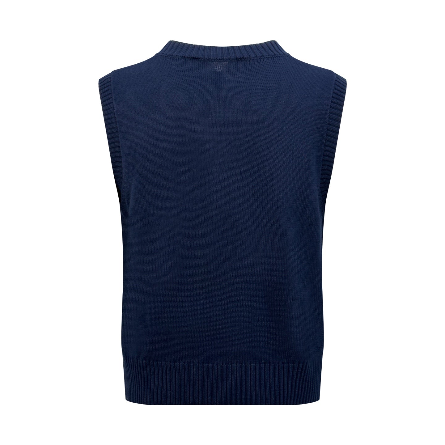 2026 New Triangle Brand Besticktes Poloshirt aus Wollmischung mit Reißverschluss vorne (25127-A70)