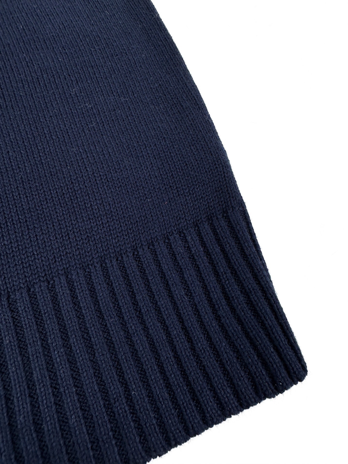 2026 New Triangle Brand Besticktes Poloshirt aus Wollmischung mit Reißverschluss vorne (25127-A70)