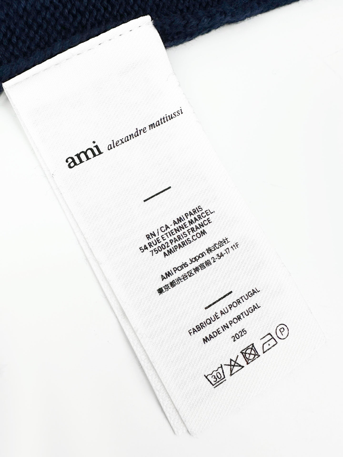 2026 New Triangle Brand Besticktes Poloshirt aus Wollmischung mit Reißverschluss vorne (25127-A70)