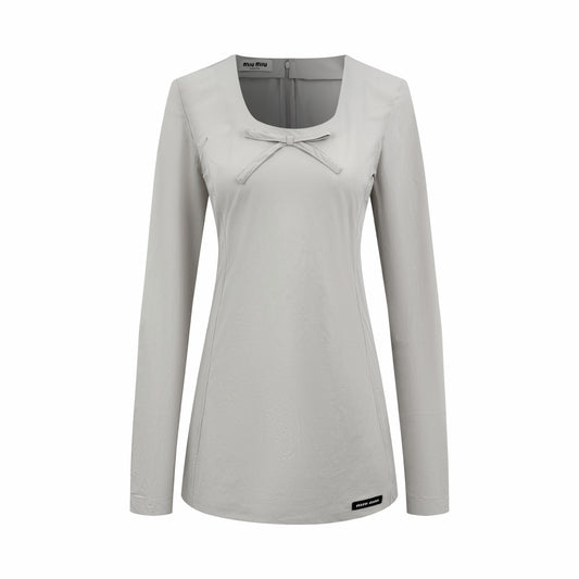 2026 Women's MM Logo Bow Dress (FF801)