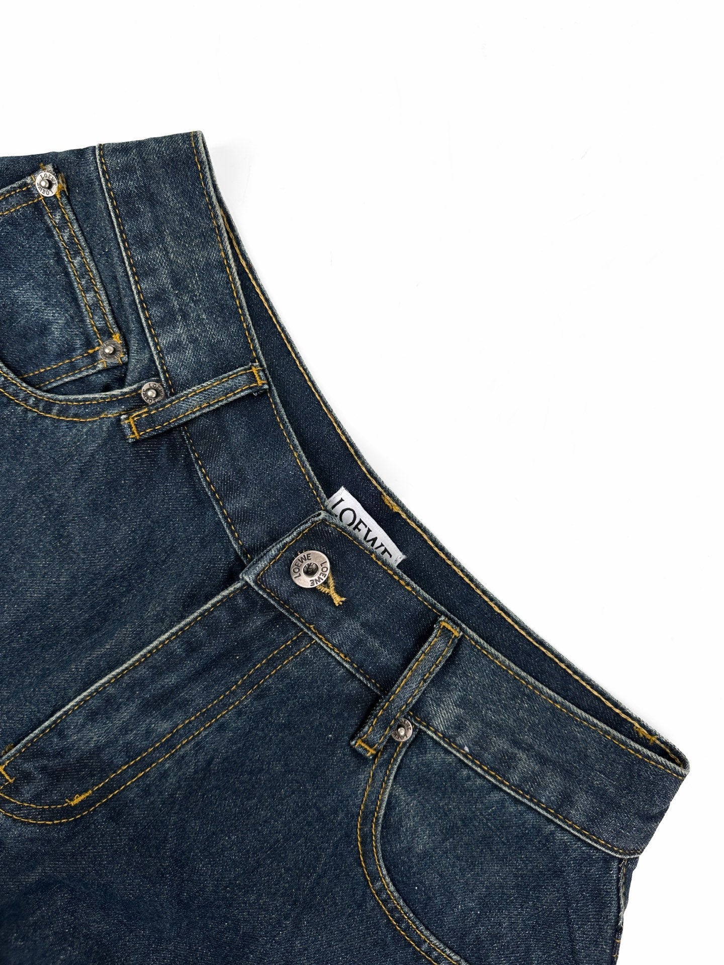 2026 Women's Way Leather Asymmetric Jeans (DD178)