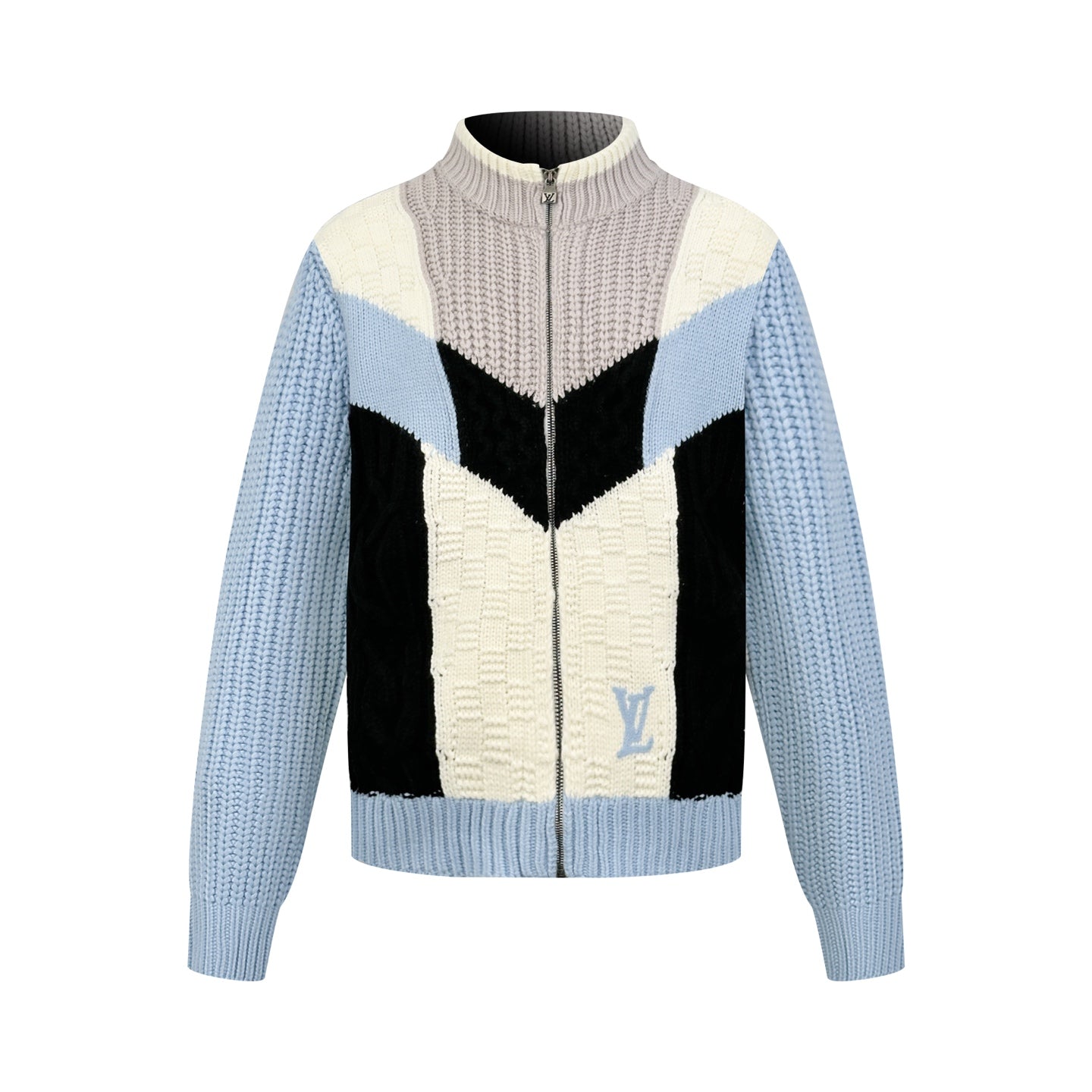 2026 New Heart A Jacquard Rundhals-Strickpullover (25374-B30)
