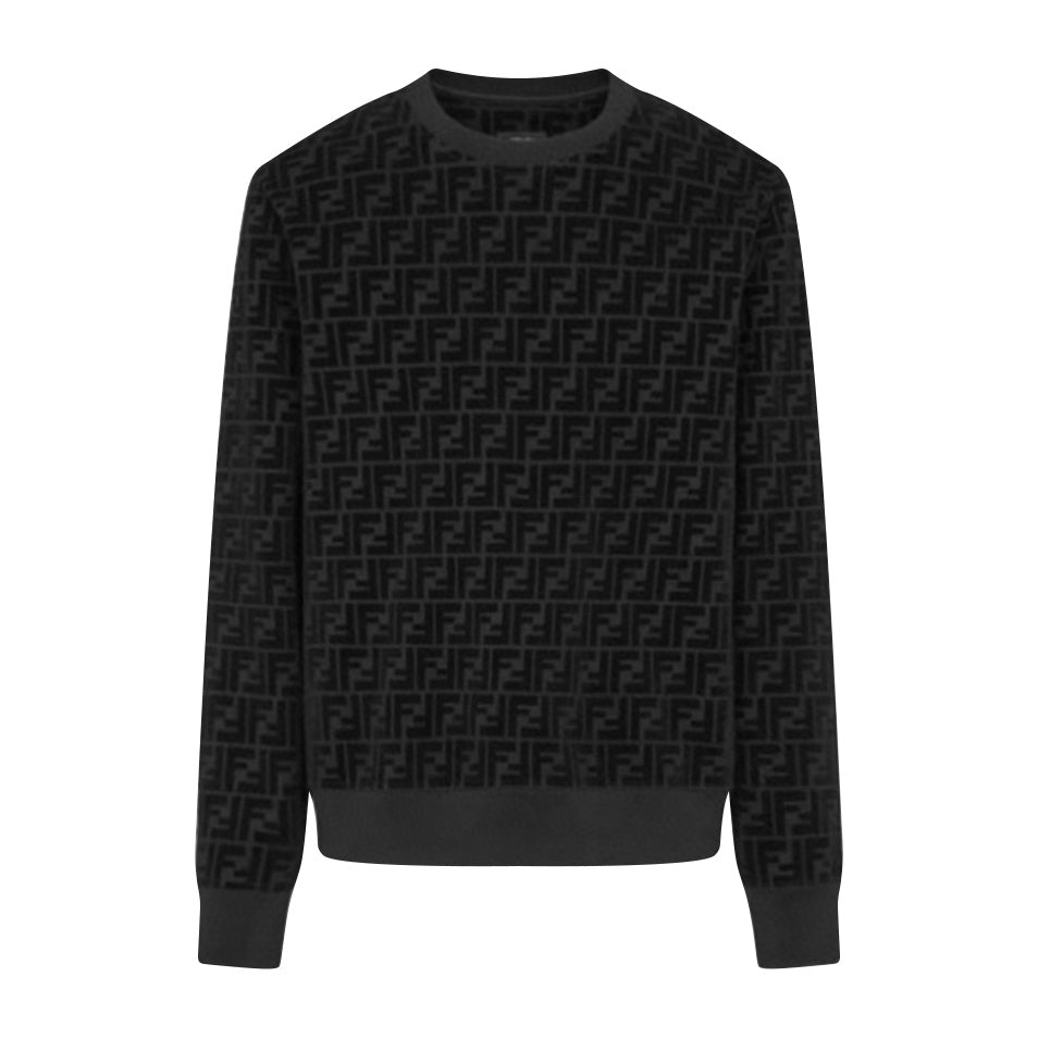 2026 New Model FF Fully Embroidered Felted Sweatshirt (60021-A80)