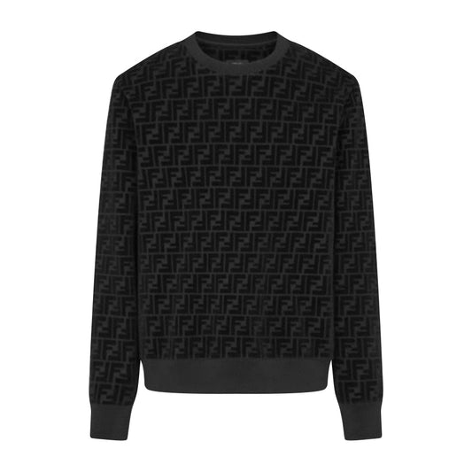 2026 New Model FF Fully Embroidered Felted Sweatshirt (60021-A80)