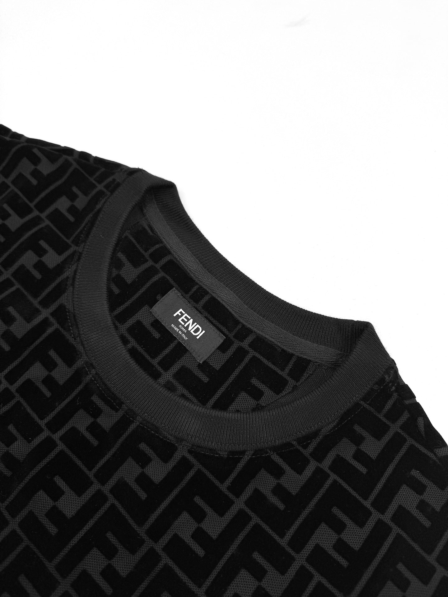 2026 New Model FF Fully Embroidered Felted Sweatshirt (60021-A80)