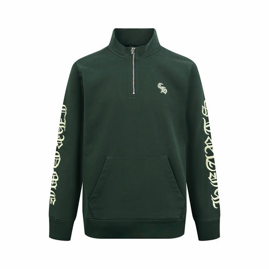 2026 Women's CH Embroidered Half-Zip Long-Sleeve (DD136)