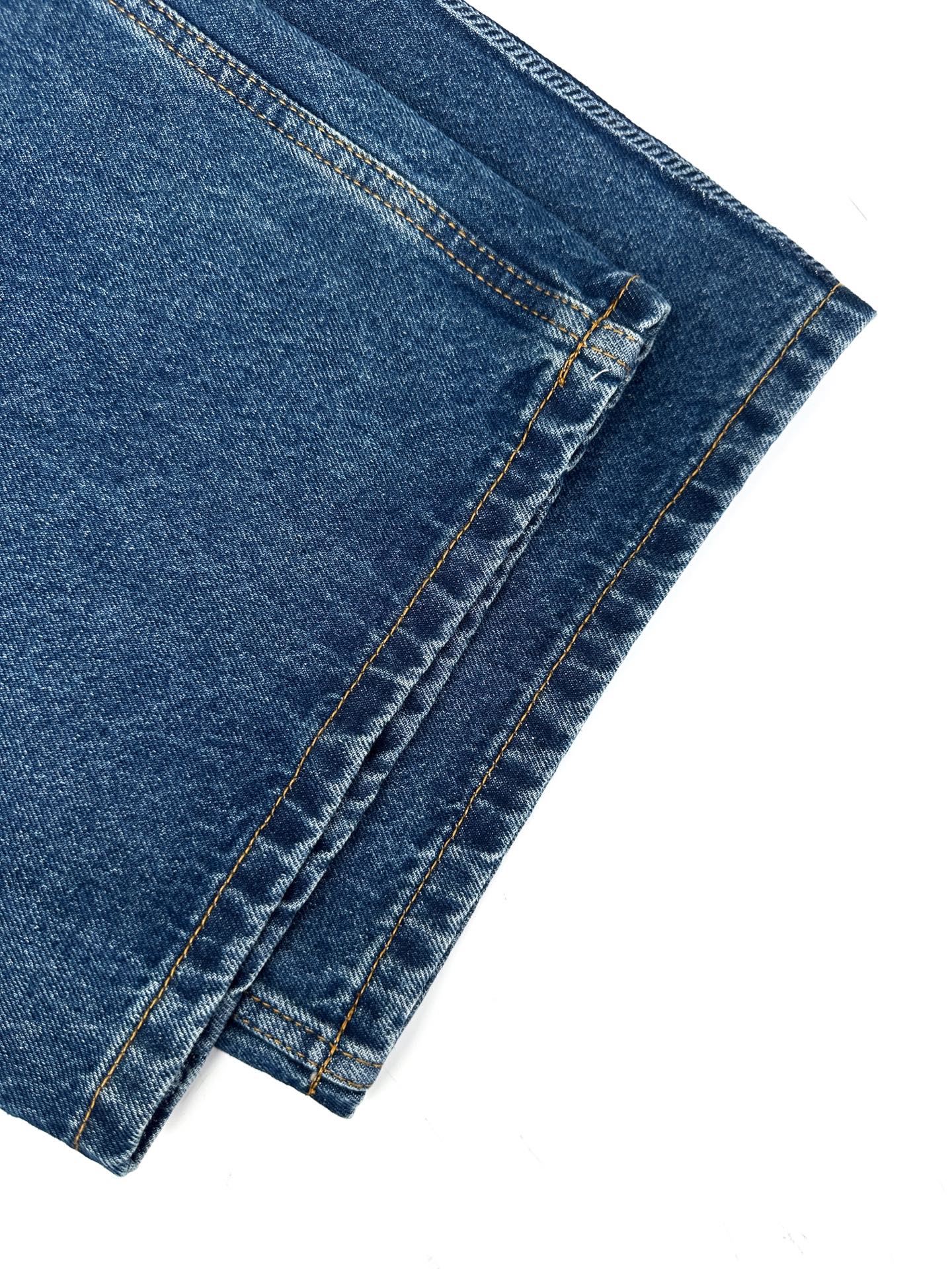 2026 New Style CD Laser Embroidered Denim Jeans (BB4008-B35)
