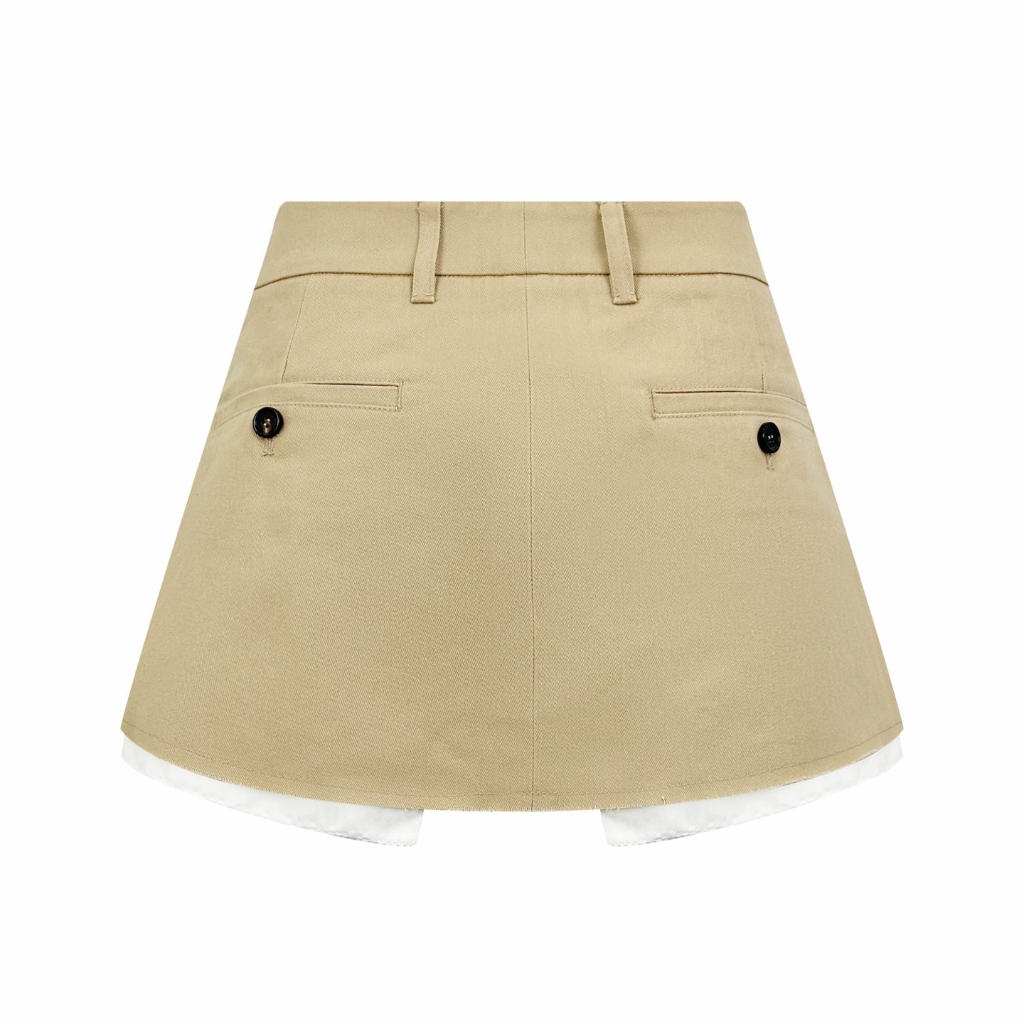 2026 Women's MM Logo Metallic Short Skirt (FF796)
