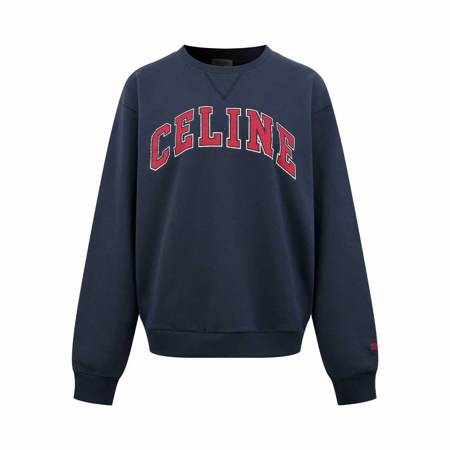 2026 Women's Ce Printed Logo Sweatshirt (EE449 Blue)