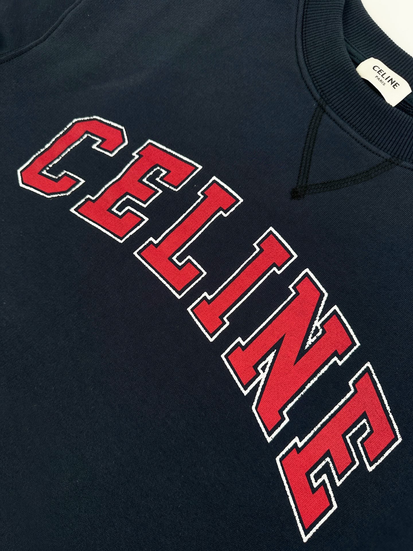 2026 Women's Ce Printed Logo Sweatshirt (EE449 Blue)