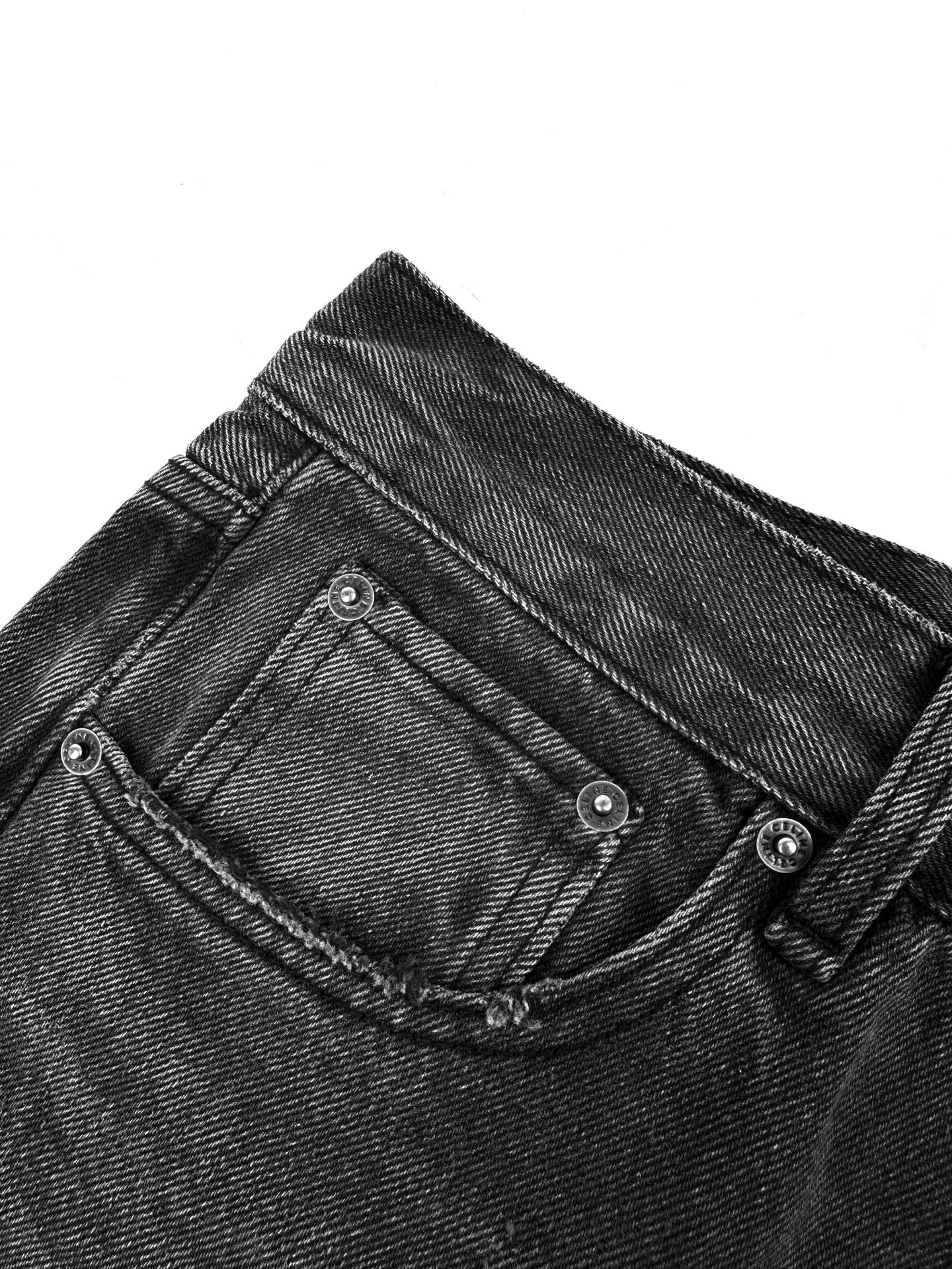 2026 New Model Ce Leather Embroidered Denim Pants (BB4007-B65)