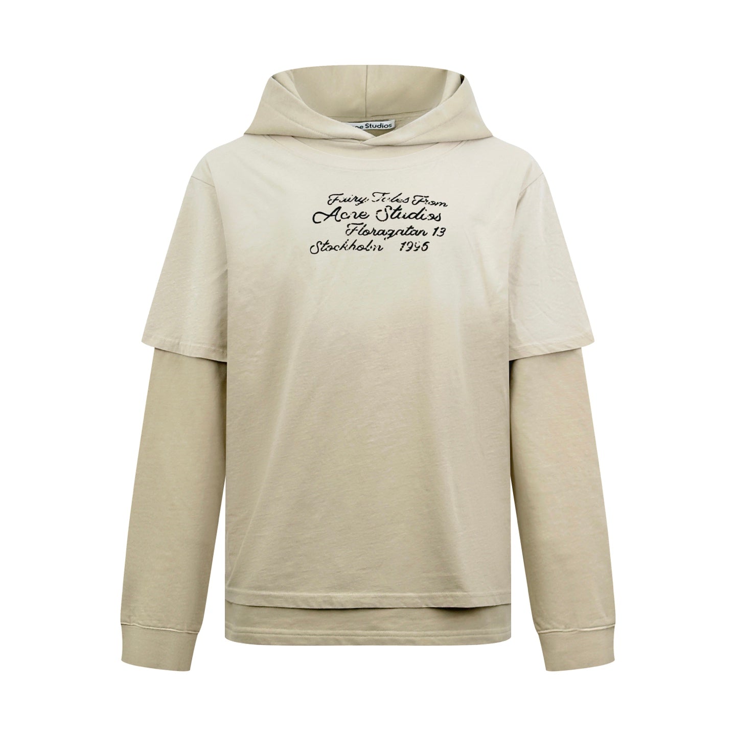 2026 New Model Acn Logo Layered Hooded Sweatshirt (CC7005-B85)