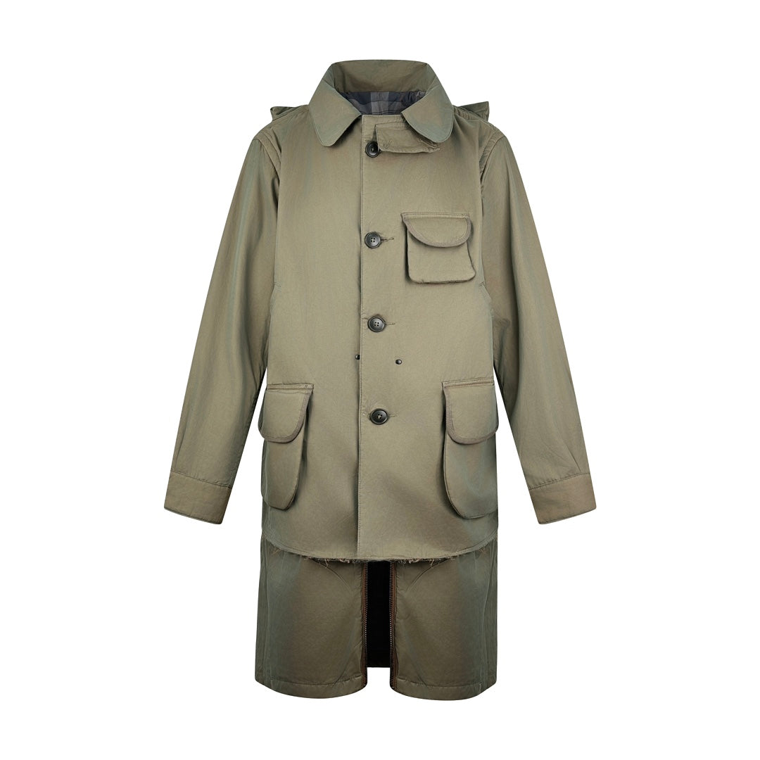2026 New Model Mai Dual-Surface Multi-functional Cotton Jacket (24074-E95)
