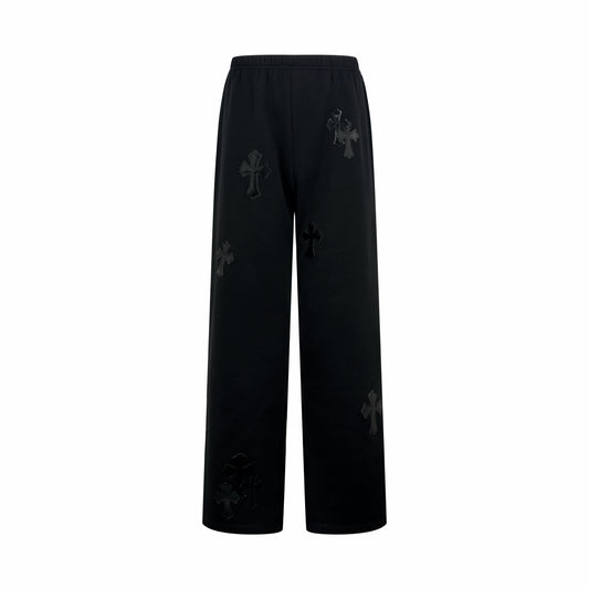 2026 Women's CH Cross Leather Patch Pants (FF810)