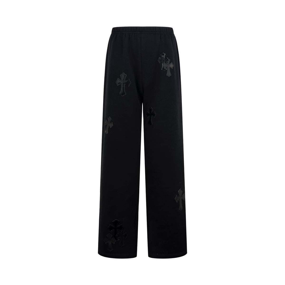 2026 New Model CH Cross Leather Patch Pants (CC7011-B90)