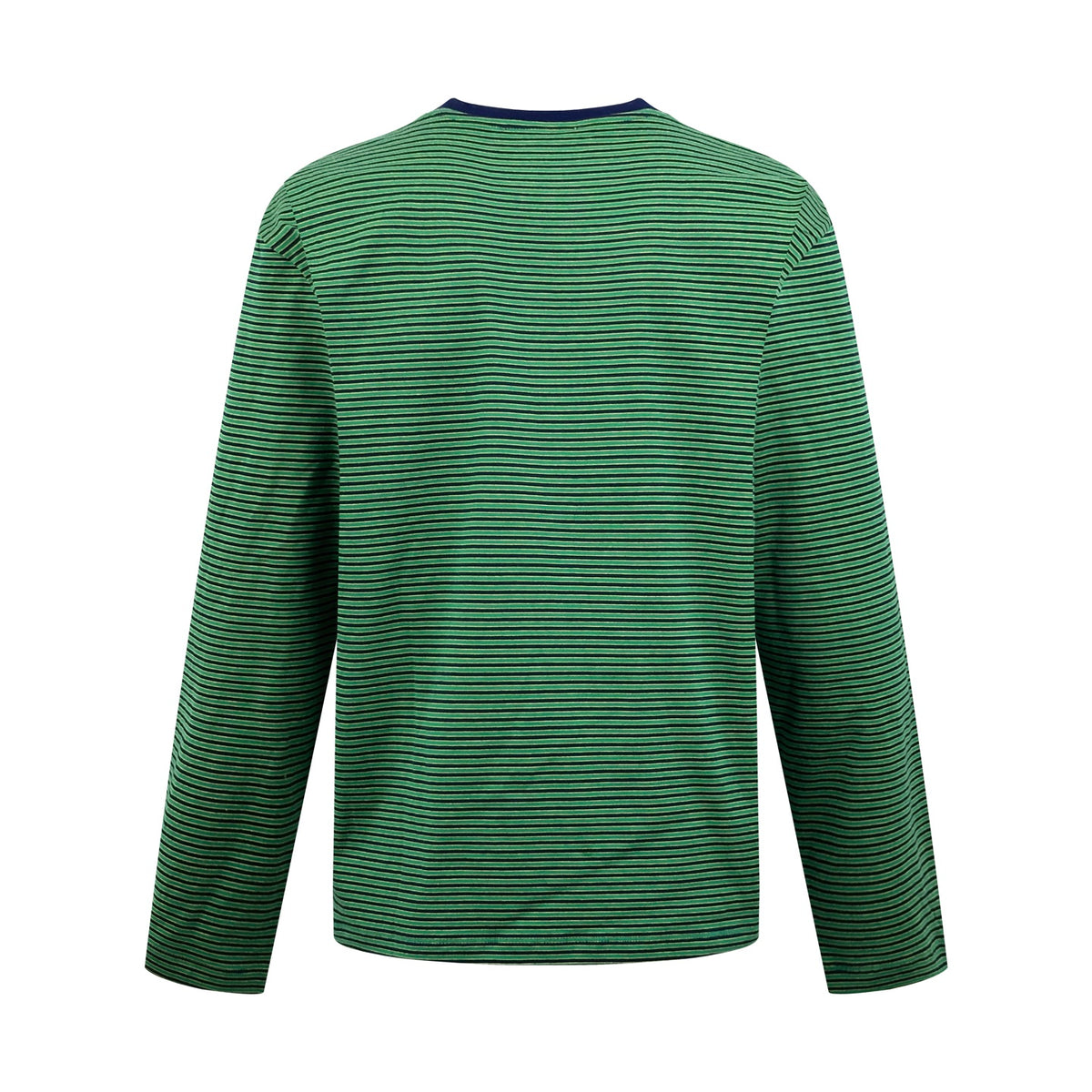 2026 New Model MM Logo Striped Long-Sleeved Shirt (CC7016-A70)