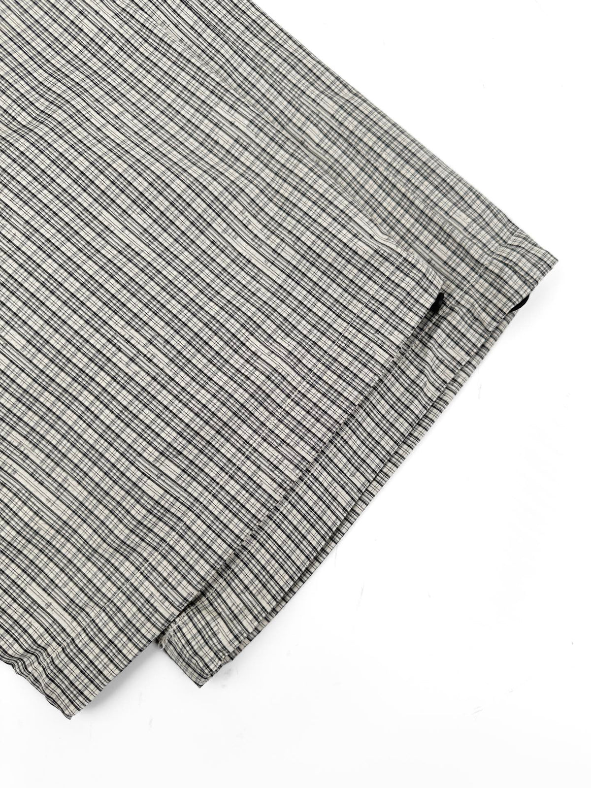2026 new model LY logo check-pattern lined zipper pants (AA659-B85)