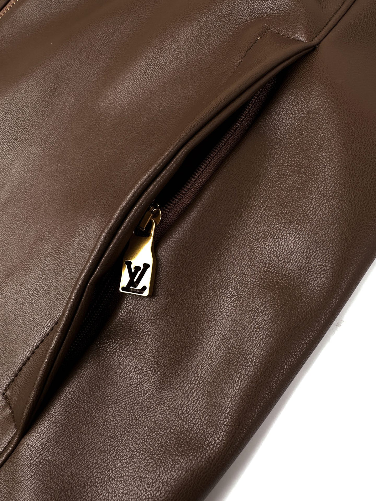 2026 New Model LY Check Double-sided Leather Jacket (AA630-C05)