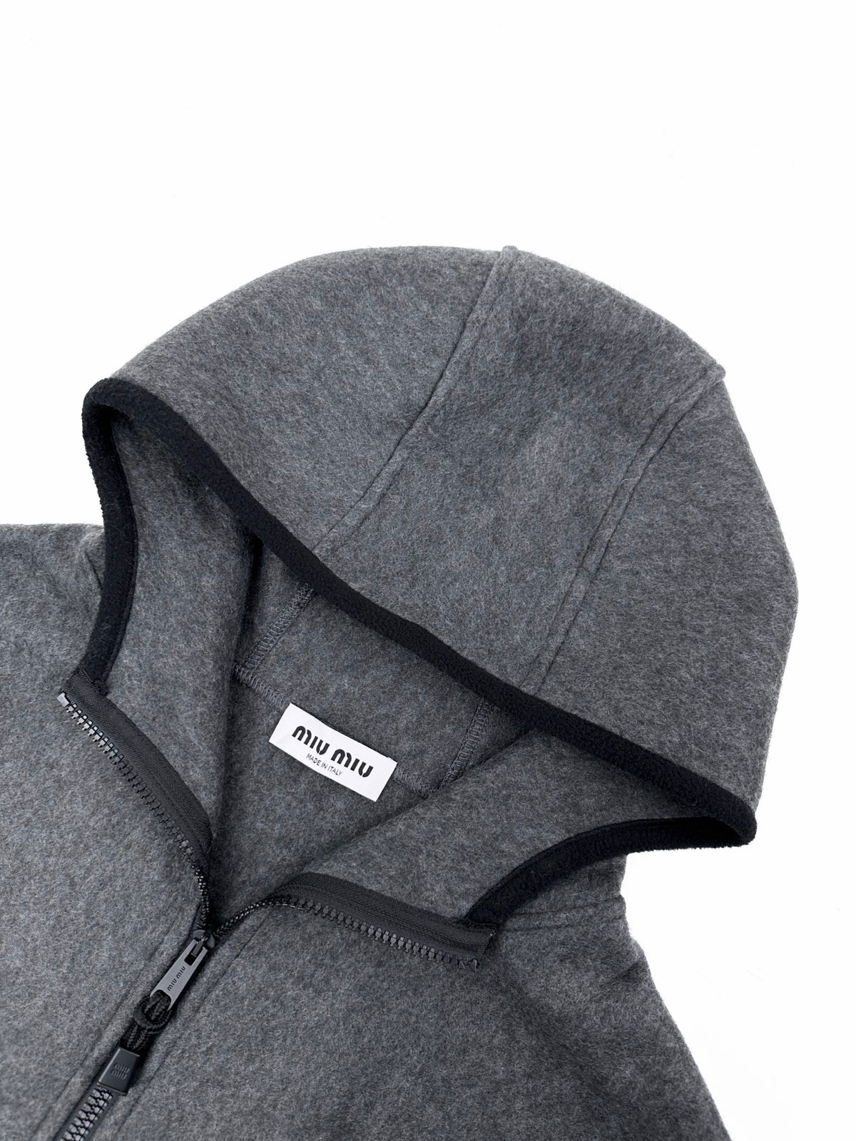 2026 Women's MM Embroidered Logo Hooded Coat (FF821)